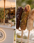 Chocolate-dipped bananas with gourmet toppings by BiteHaus