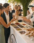Live cannoli bar with fresh-filled shells and curated toppings by BiteHaus